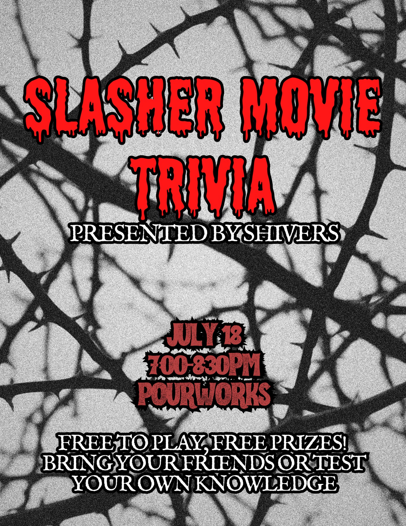 SLASHER MOVIE TRIVIA