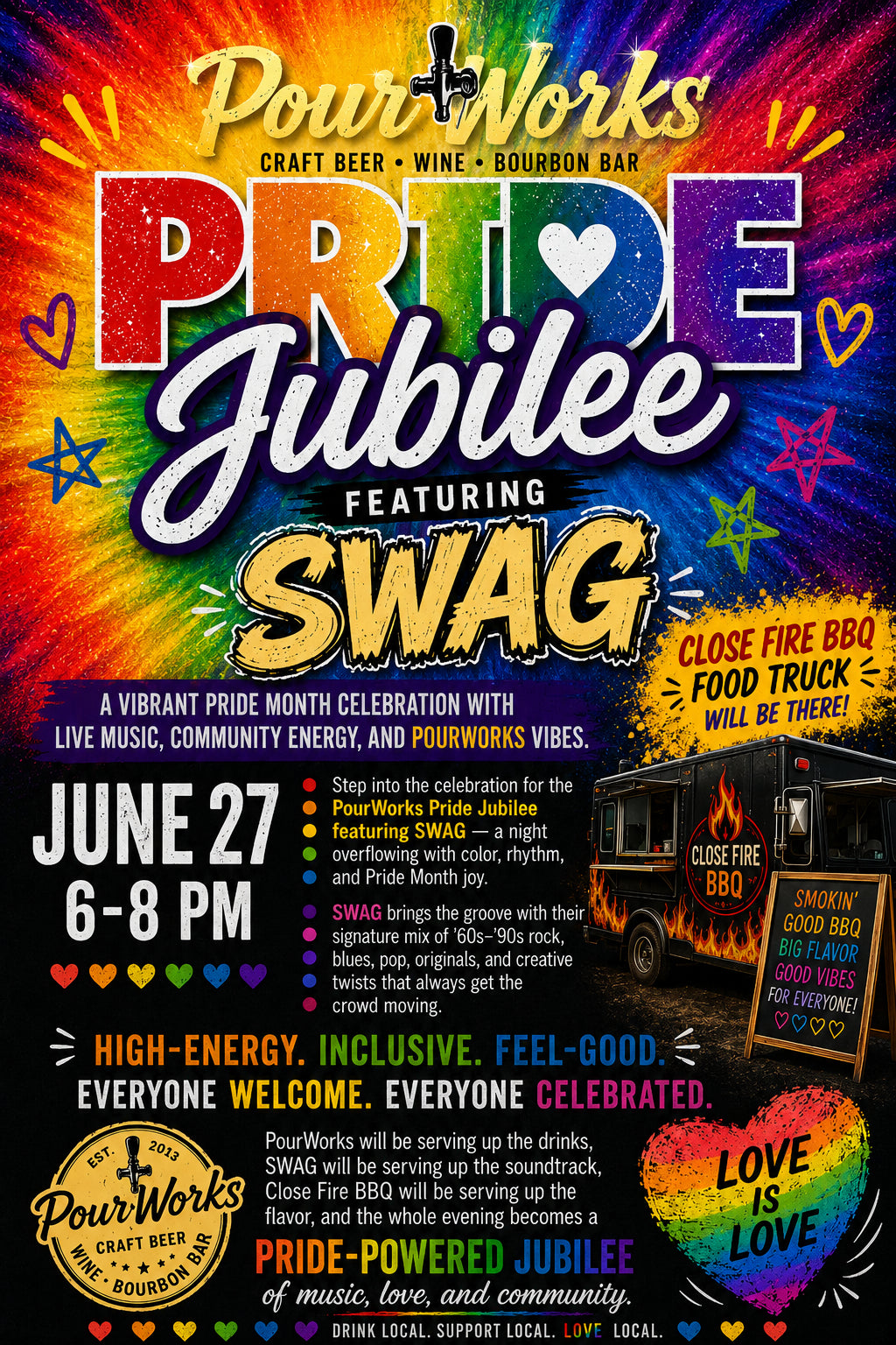 PRIDE JUBILEE featuring SWAG!